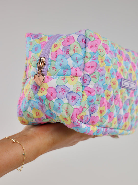 QUILTED POUCH - IHEARTU